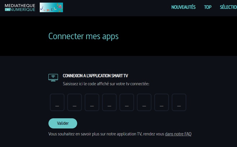 connecter mes apps