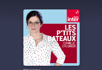 Logo du podcast Les P'tits Bateaux diffusé sur la radio FranceInter 