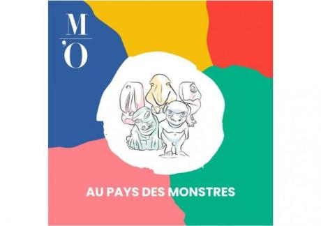 Logo de la rubrique Au pays des monstres sur le site petitsmo.fr