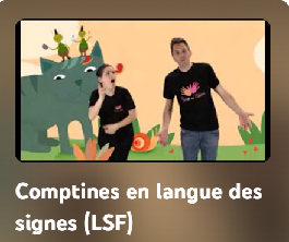 Comptines en LSF image article